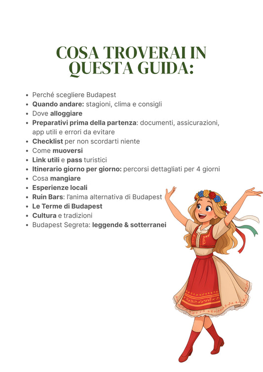 Guida di viaggio Budapest