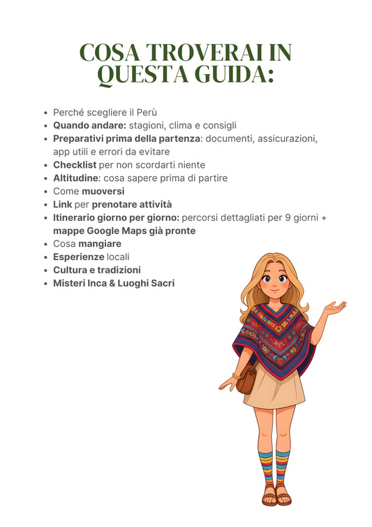 Guida di viaggio Perù