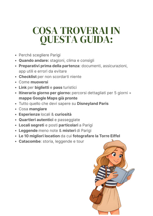 Guida di viaggio Parigi