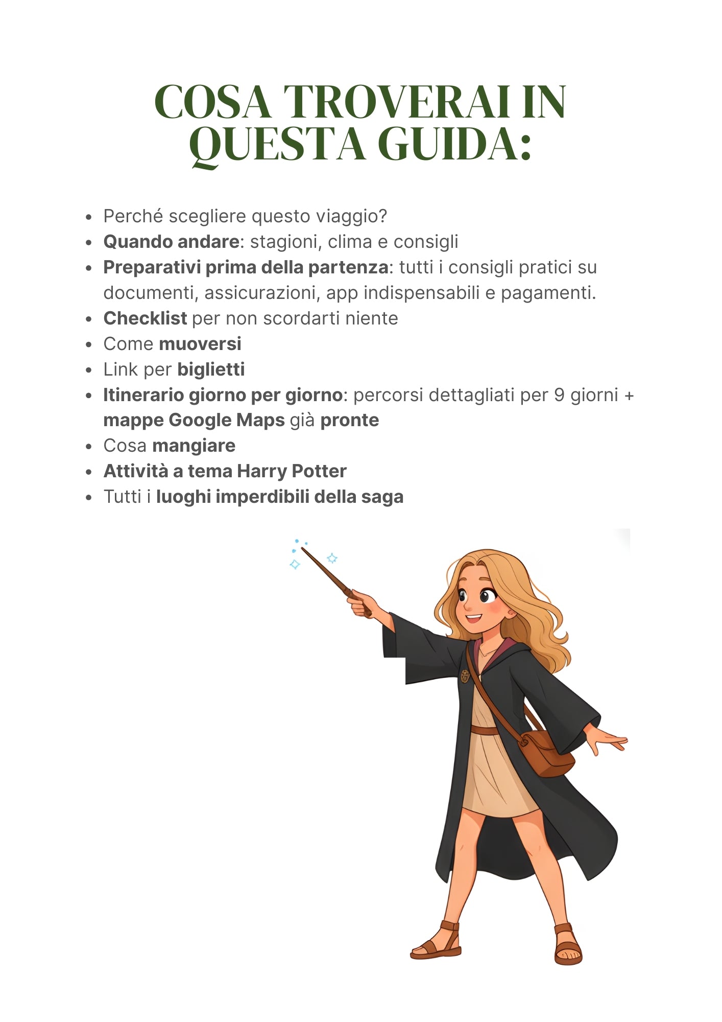 Guida di viaggio Harry Potter