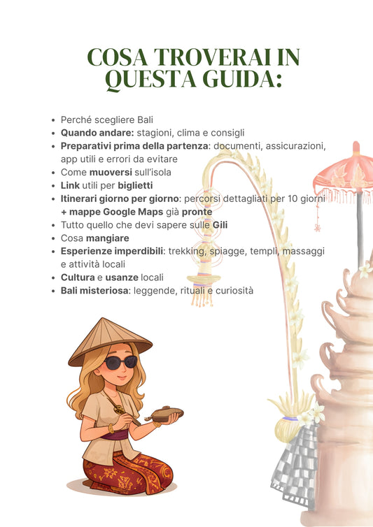 Guida di viaggio Bali