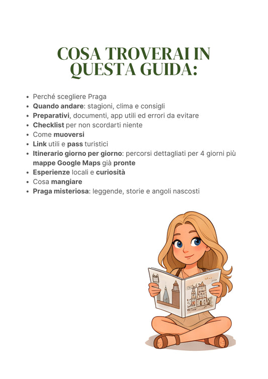 Guida di viaggio Praga