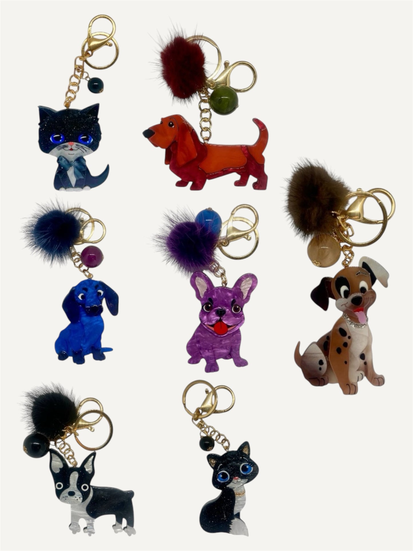 Portachiavi Impronte d'amore