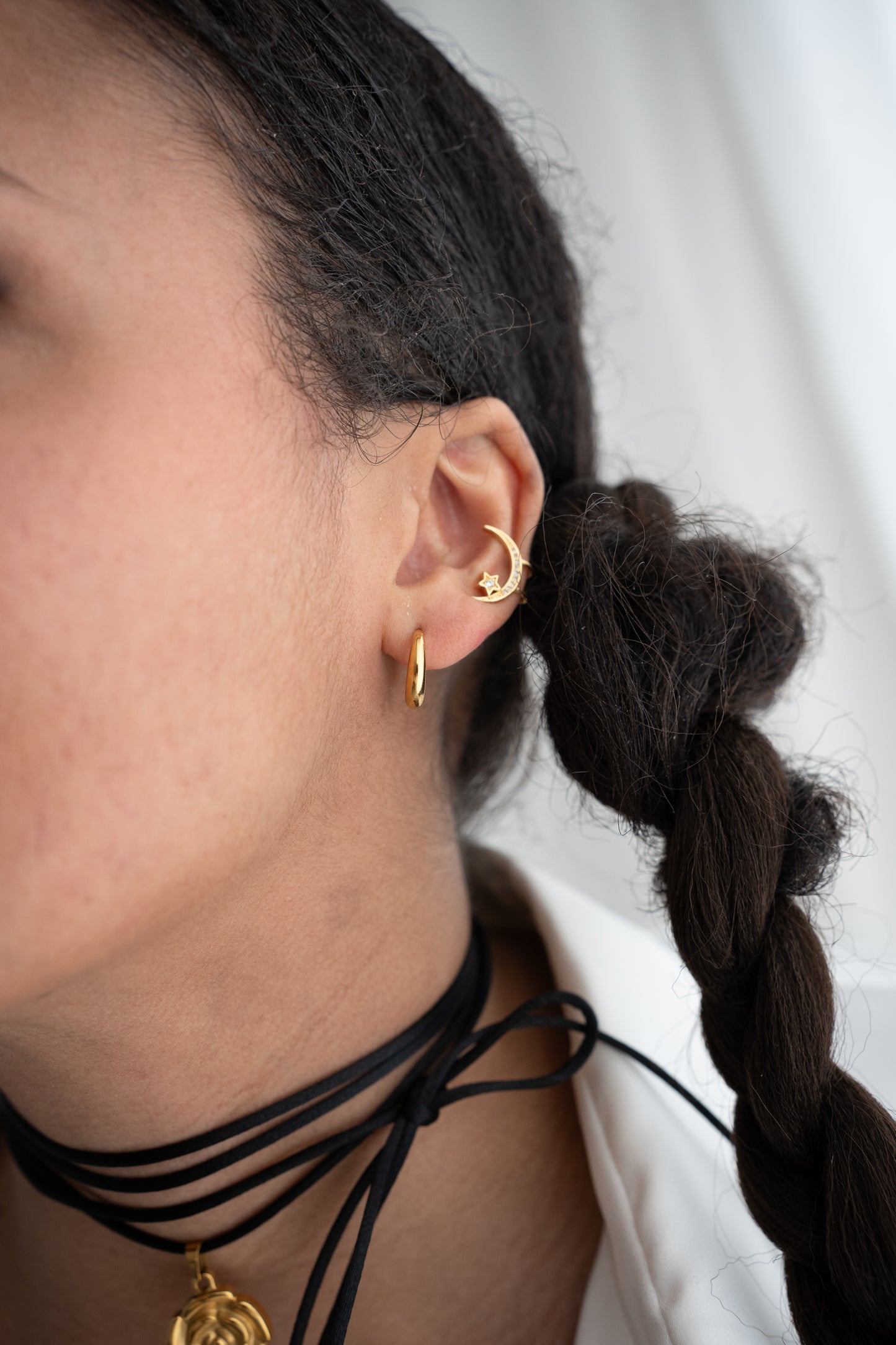 Earcuff Spicchio di Luna