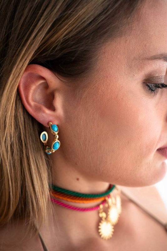 Orecchini Fiordaliso