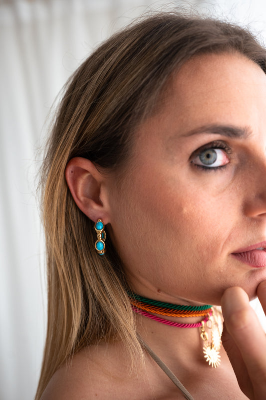 Orecchini Fiordaliso